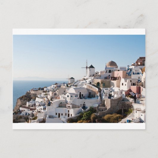 Santorini Postkarte (Vorderseite)