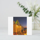 Santorini Postkarte (Stehend Vorderseite)