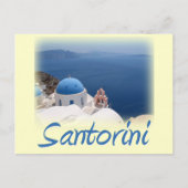 Santorini Postkarte (Vorderseite)