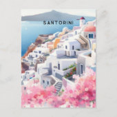 Santorini Postkarte (Vorderseite)