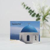 Santorini Postkarte (Stehend Vorderseite)