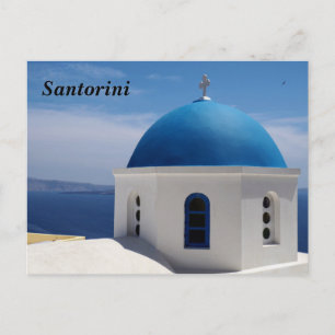 Santorini Postkarte