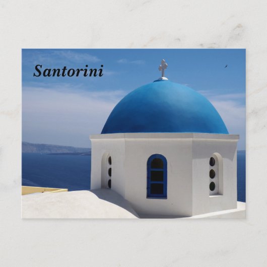 Santorini Postkarte (Vorderseite)
