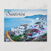 Santorini Postkarte (Vorderseite)