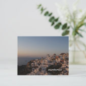 Santorini Postkarte (Stehend Vorderseite)