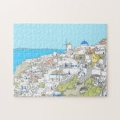 Santorini Puzzle (Horizontal)