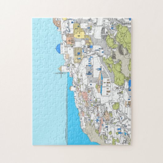 Santorini Puzzle (Vertikal)