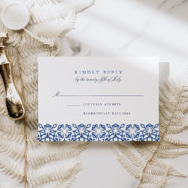 Santorini RSVP-Karte | Lapis RSVP Karte