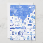 Santorini Save The Date (Rückseite)