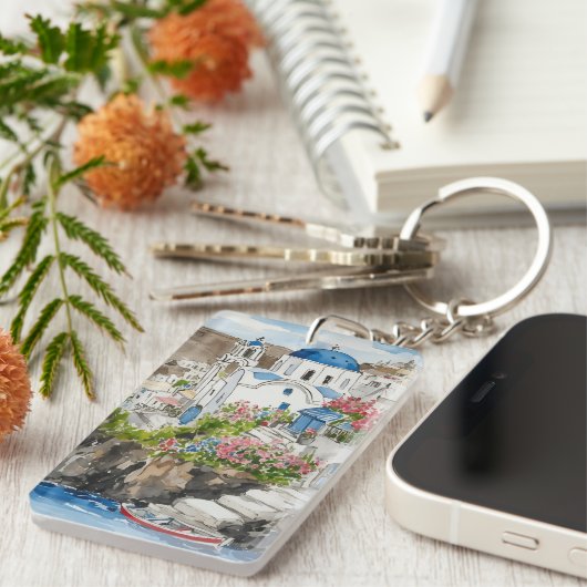 Santorini Schlüsselanhänger (Vorderseite rechts)