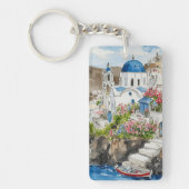 Santorini Schlüsselanhänger (Vorderseite)