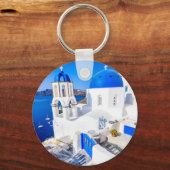 Santorini-Schlüsselanhänger Schlüsselanhänger (Vorderseite)