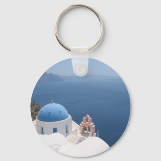 Santorini-Schlüsselanhänger Schlüsselanhänger