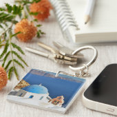 Santorini-Schlüsselanhänger Schlüsselanhänger (Vorderseite rechts)