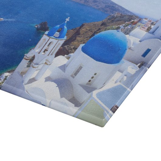 Santorini Schneidebrett (Ecke)