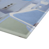 Santorini Schneidebrett (Ecke)