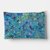 Santorini Sea Glass Accessory Pouch Zubehörtasche (Rückseite)