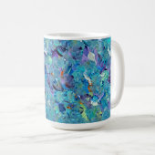 Santorini Sea Glass Tasse (VorderseiteRechts)