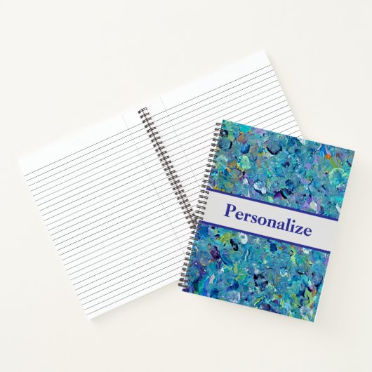 Santorini Seaglass-Notebook Notizblock (Innenseite)
