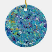 Santorini Seaglass Ornament (Vorne)