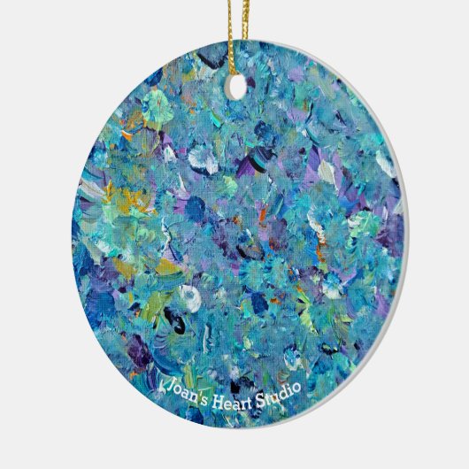 Santorini Seaglass Ornament (Links)