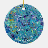 Santorini Seaglass Ornament (Hinten)