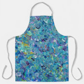 Santorini Seaglass Schürze (Vorderseite)
