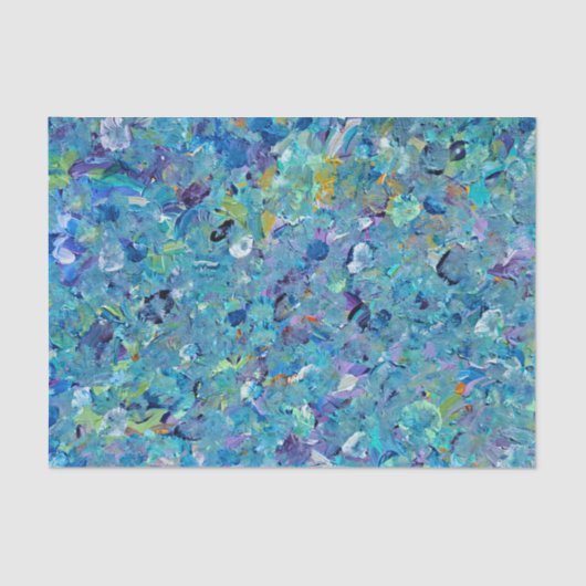 Santorini Seaglass Tissue Seidenpapier (Vorderseite)