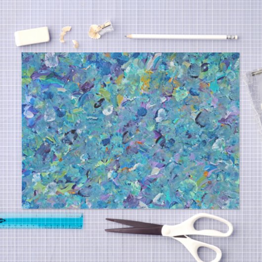 Santorini Seaglass Tissue Seidenpapier (Handwerk)