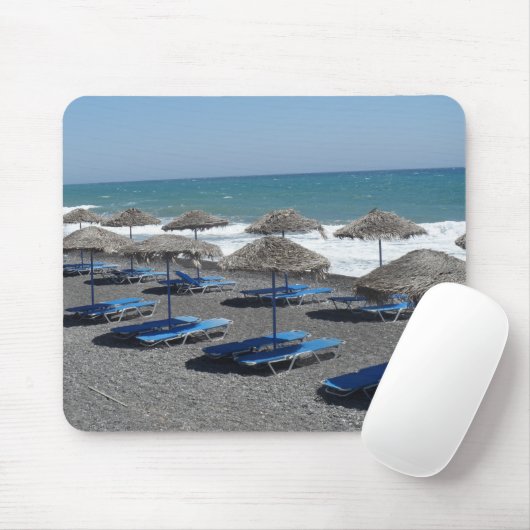 Santorini Strand, Griechenland Mousepad (Mit Mouse)