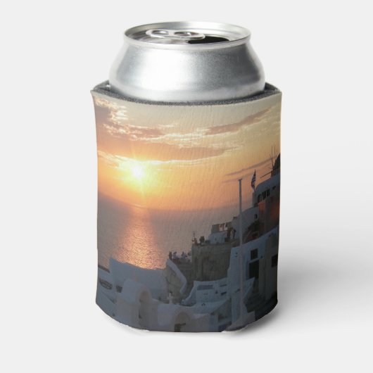 Santorini Sunset Can Cooler Dosenkühler (Kanne Rückseite)