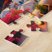Santorini Sunset Greece Mediterranean Escape Gift Puzzle (Seite)
