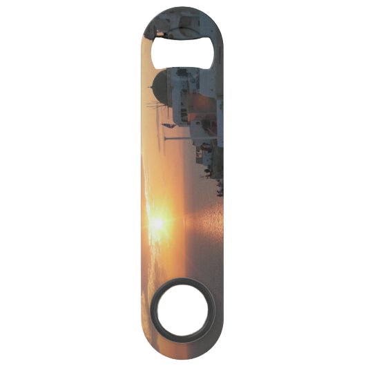 Santorini Sunset Speed Bottle Opener Flaschenöffner (Vorderseite)