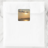 Santorini Sunset Stickers (Tasche)