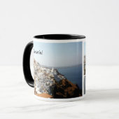 Santorini Tasse (Vorderseite Links)