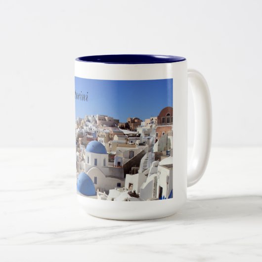 Santorini Tasse (VorderseiteRechts)