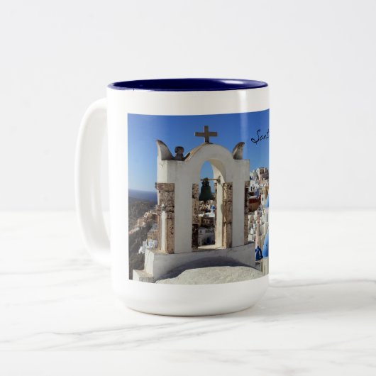 Santorini Tasse (Vorderseite Links)