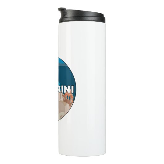 Santorini Thermosbecher (Nach rechts gedreht)