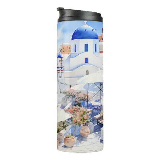 Santorini Thermosbecher (Nach rechts gedreht)
