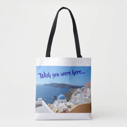 Santorini Tote Bag Tasche (Vorderseite)