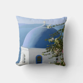 Santorini Travel Throw Kissen / Kissen