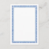 Santorini Unterkunft Hochzeit Griechenland Karten (Rückseite)