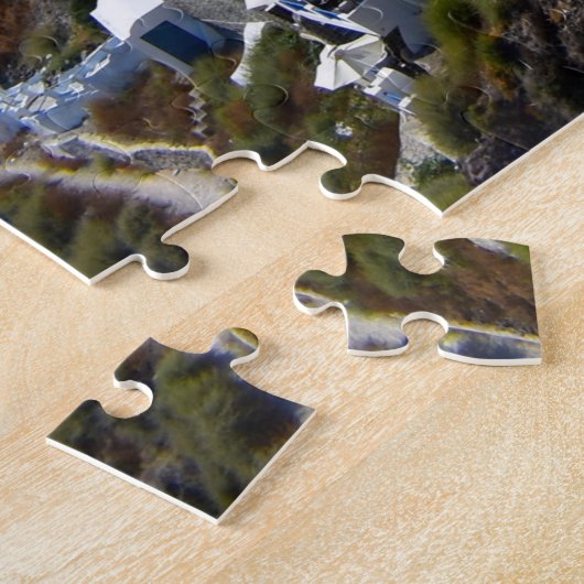 Santorini vista puzzle (Seite)