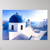 Santorini Wall Art Poster (Vorne)