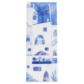 Santorini Wasserfarbe Personalisiert Geschenktüte Für Weinflaschen (Rückseite)