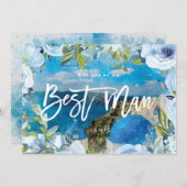 Santorini werden Sie mein Trauzeuge Vorschlag Kart Dankeskarte (Vorne/Hinten)