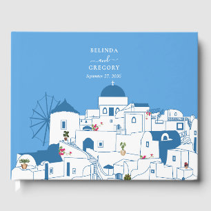 Santorini Zielort Griechische Insel Hochzeit Gästebuch
