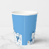 Santorini Zielort Griechische Insel Hochzeit Pappbecher (Rechts)