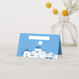 Santorini Zielort Griechische Insel Hochzeit Platzkarte