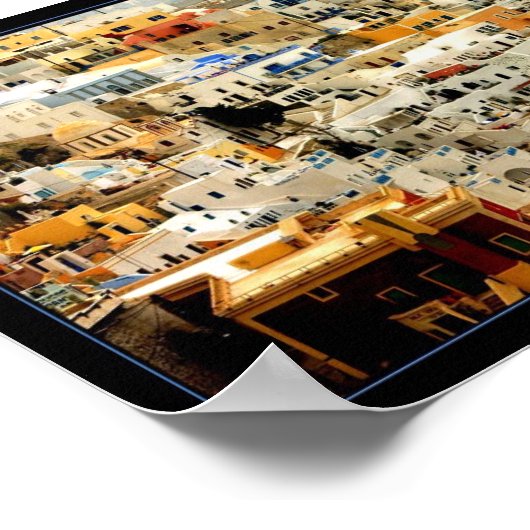 Santornini II Poster (Ecke)